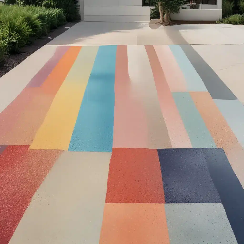 Chromatic Expressions: Resin Driveway Color Narratives