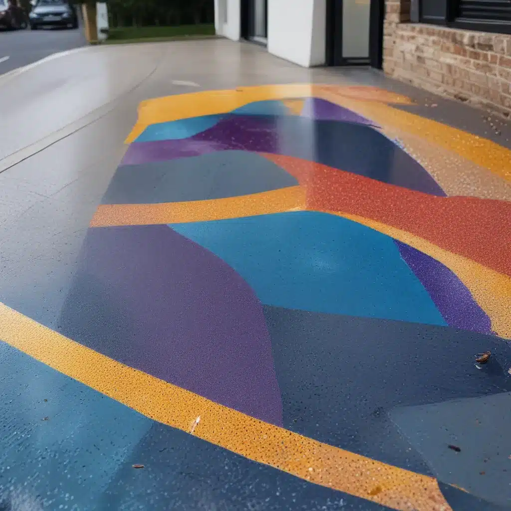 Resin Driveway Chromatic Masterpieces: A Design Showcase