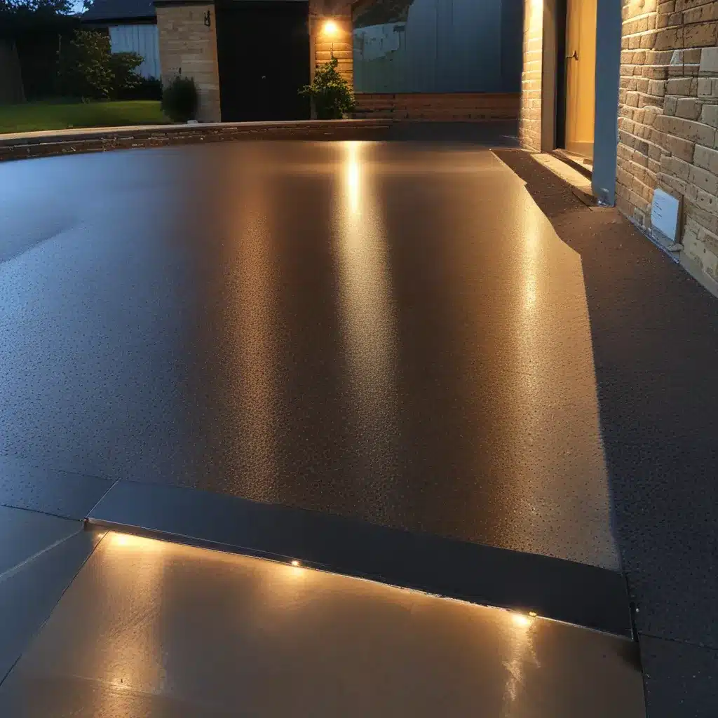 Resin Driveway Lighting: Elevating Nighttime Aesthetics