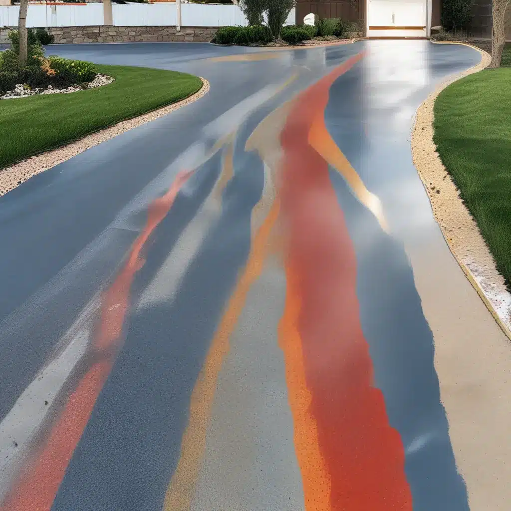 Resin Driveway Radiance: Embracing the Art of Bold Color Choices