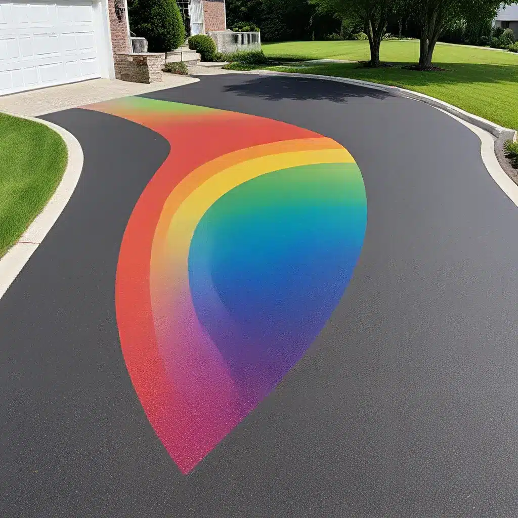 Resin Rainbows: Transforming Driveways with Captivating Color