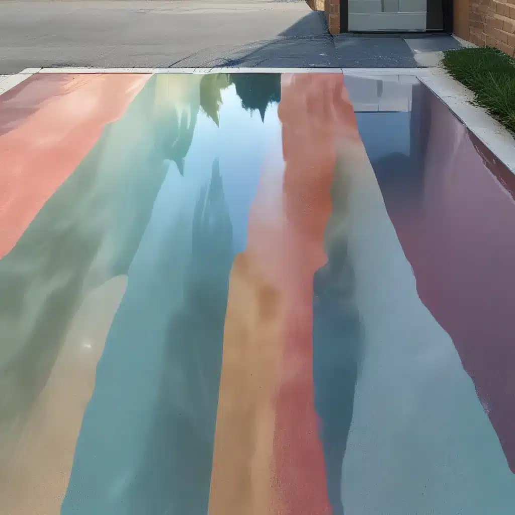 Resin Reflections: Captivating Color Palettes for Your Driveway