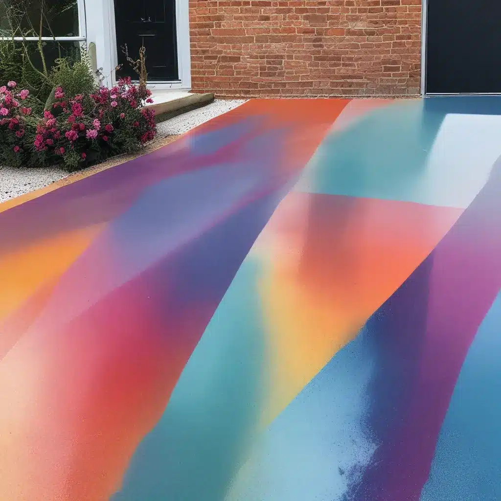 Vibrant Hues that Elevate Your Resin Driveway