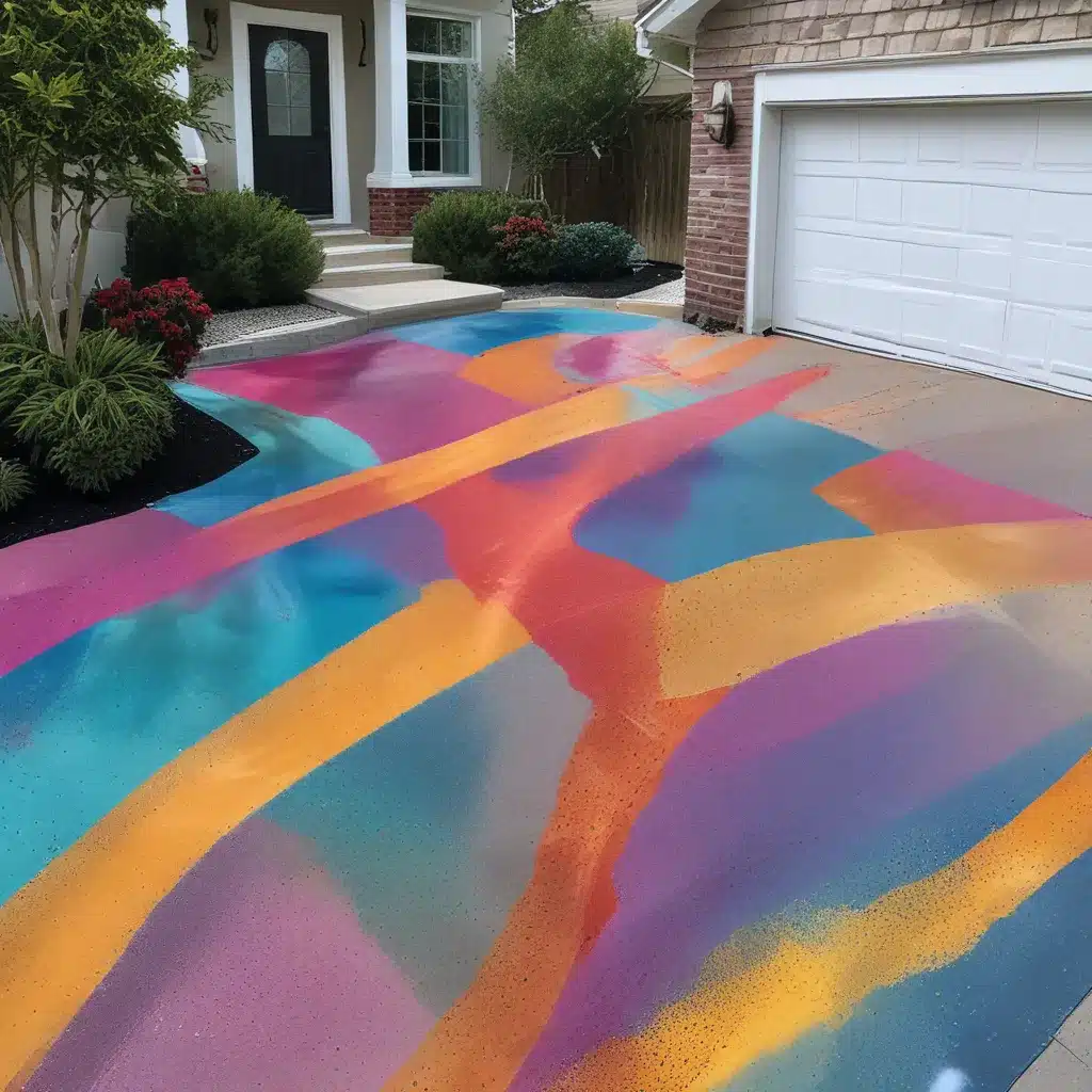 Vibrant Visuals: Transforming Driveways with Resin Color Magic